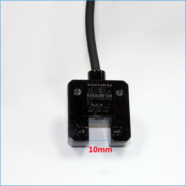 Switch 4 Slot Pin IR Photo Sensor 150mm Connector 10mm for Machine with CE